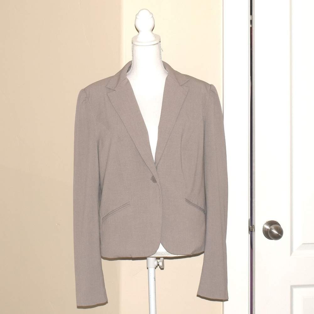Classic Khaki Old Navy One Button Blazer XL